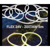 Zestaw 5mb NEON FLEX 2700K 9W/m 24V